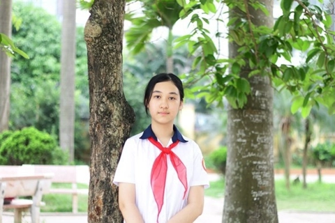 Hanoi's student wins 3rd Prize of International UPU writing contest