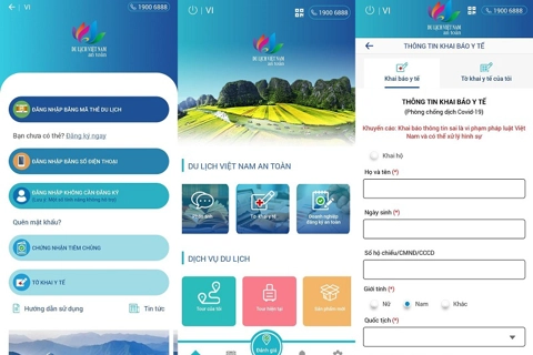 Integrate “Medical Declaration” on “Safe Travel in Vietnam” application