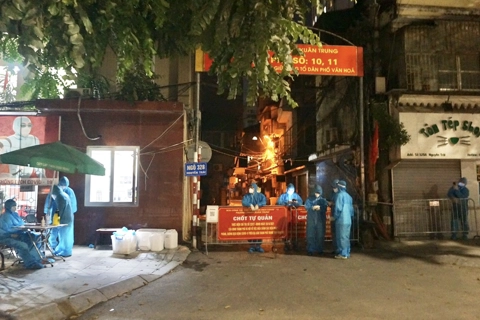 Hanoi removes lockdown in biggest Covid-19 cluster in Thanh Xuan District