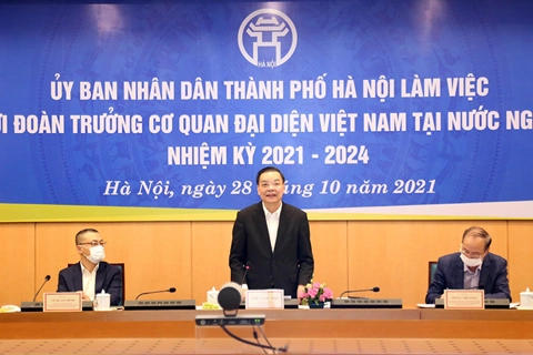 Hanoi seeks international cooperation for breakthroughs in development: Mayor