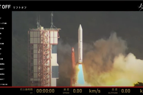 Vietnam-made satellite launched into outer space from Japan