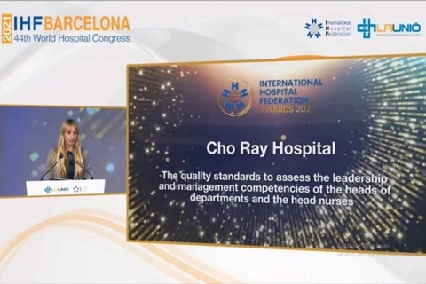 HCMC-based Cho Ray Hospital honored at International Hospital Federation’s awards