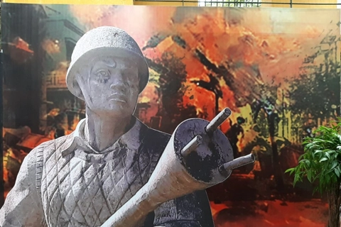 Hanoi Battle in winter 1946 reenacted