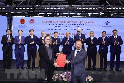 Vietnam, Russia to raise bilateral trade by 20-fold: State President