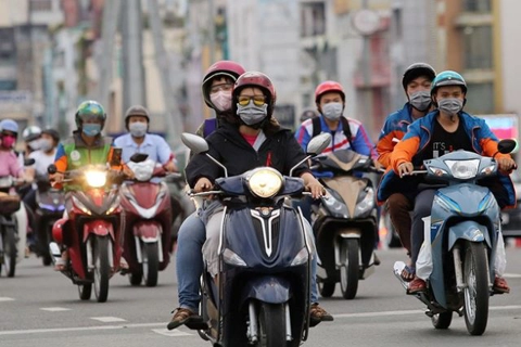 Hanoi to phase out motorbike in core districts after 2025
