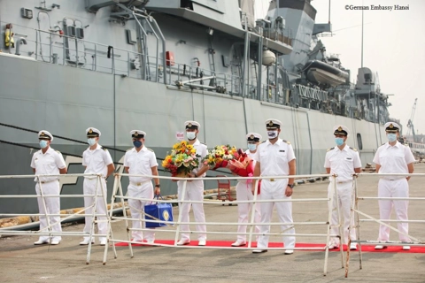 First German warship visits Vietnam 