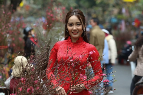 Hanoi: Hang Luoc Flower market opened 