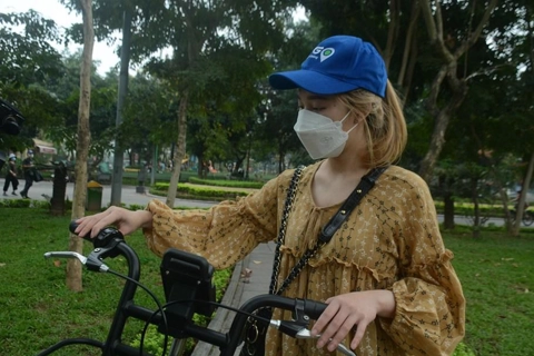 Green bikes for a greener Hanoi