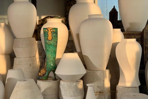 Bat Trang Ceramic Exhibition - A walk with Italian culture