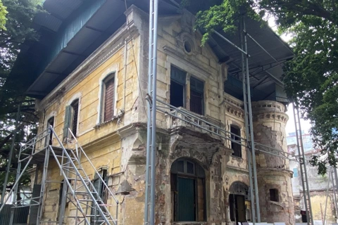 Hanoi starts renovation work on century-old French villa