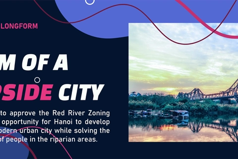 [Hanoi thriving] Dream of a riverside city 