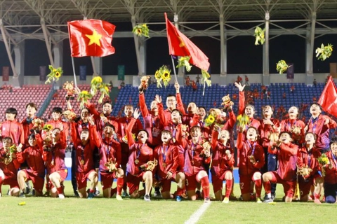 SEA Games 31: Vietnam defend women’s football champions