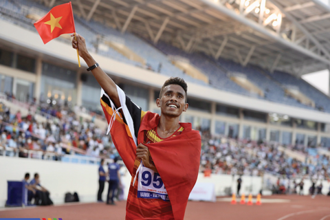 “Vietnamese runners are my second family”: Timor Lester athlete at SEA Games 31