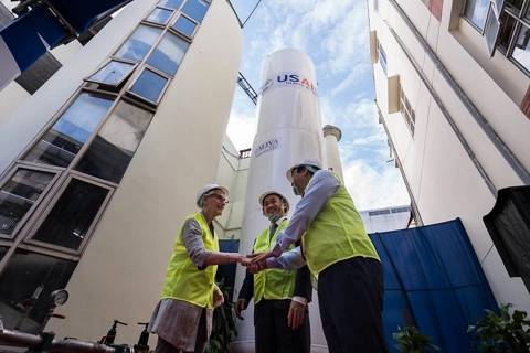 Hanoi-based hospital equipped with new liquid oxygen system funded by US