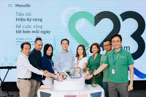 Manulife celebrates 23 years operating in Vietnam