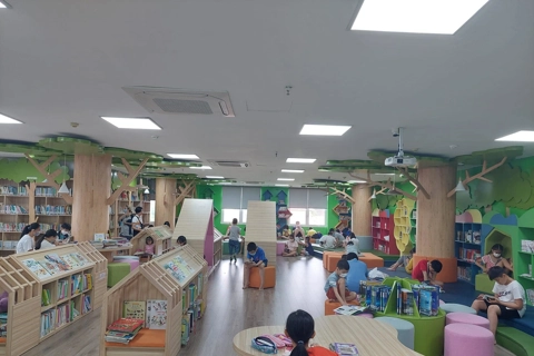 Hanoi Library - where young people experience reading culture