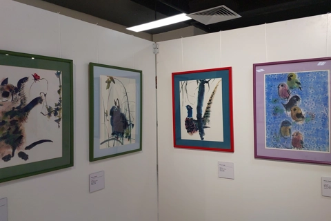 Illustrations in Czech’s children books on display in Hanoi