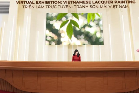 Digital products on display during the Vietnam Days Abroad 2022