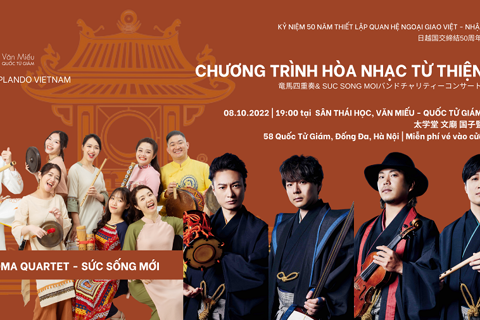 Vietnam - Japan Charity Concert to hit stage tonight