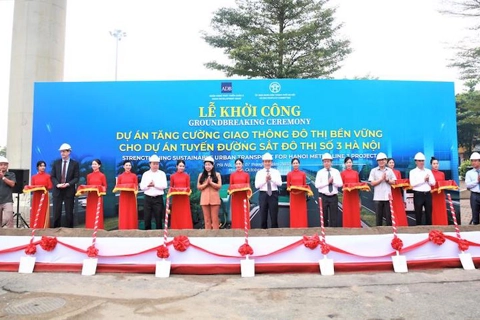 Hanoi Metro Line 3 Sustainable Urban Transport Reinforcement Project kicked off