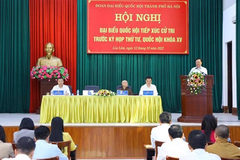 Hanoi's voters expect high quality in law building