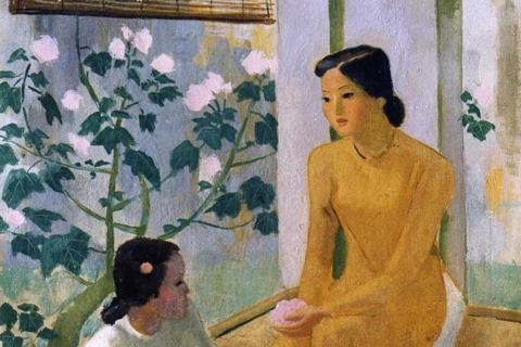 A national treasure of Hanoi women’s painting by To Ngoc Van