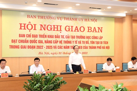 Hanoi focuses on investment projects in healthcare, culture, education