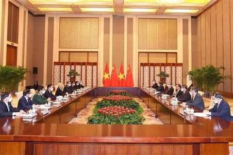 Vietnam prioritises development of ties with China: Party chief