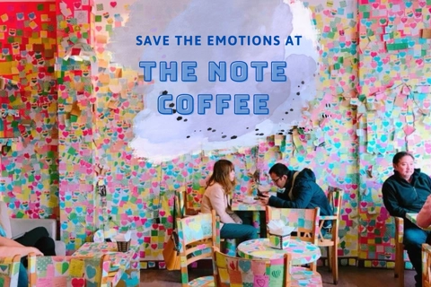 Save the emotions at The Note Coffee