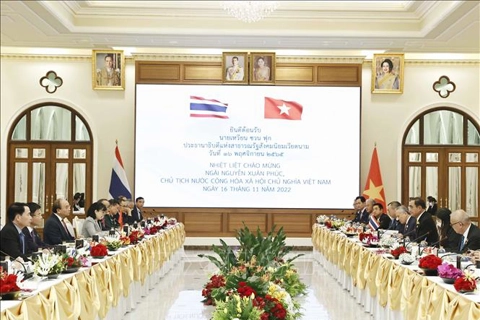 Vietnam, Thailand to further strengthen strategic partnership