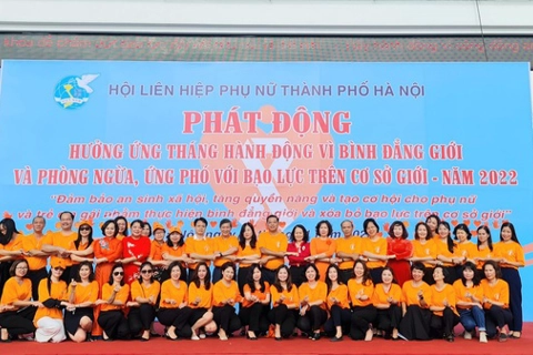 Hanoi kicks off action month on gender equality