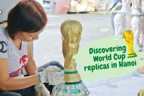 Discovering trophy replica for winning World Cup dreamers