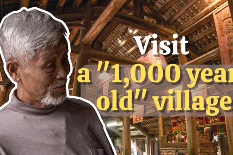 Visit a 400-year-old village within the heart of Hanoi