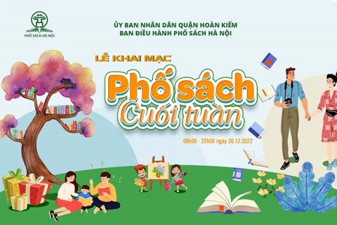 Weekend Book Street to enrich reading culture in Hanoi