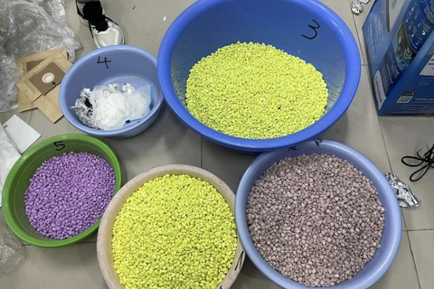 Hanoi police seize nearly 100 kilograms of drugs