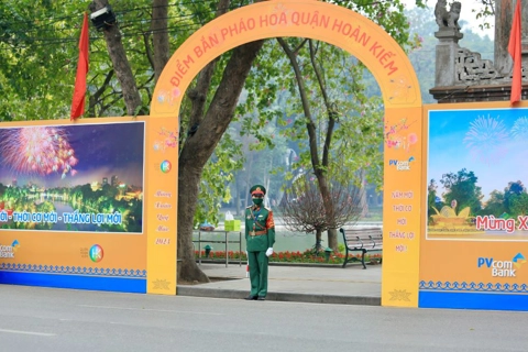 Security tightened for fireworks in Hanoi on New Year’s Eve