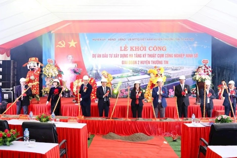 Hanoi kicks off work on Ninh So-Phase 2 industrial cluster 