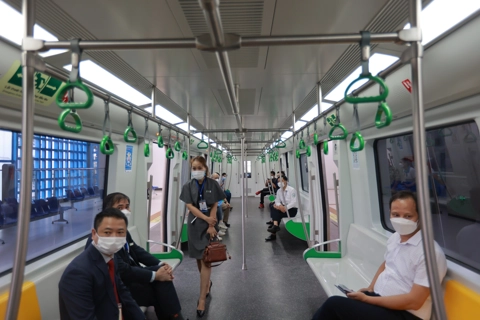 Over 2.65 million passengers on Hanoi's first metro line in Q1