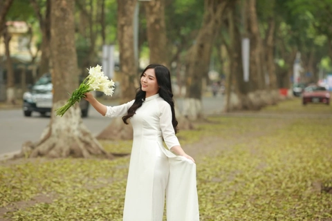 A taste of yellow leaves on Hanoi's most romantic street