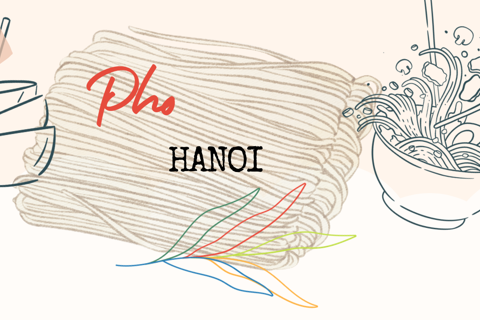 [Infographic] Five famous pho eateries in Hanoi