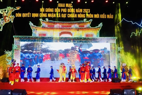 Kick-off of the UNESCO-recognized Saint Giong Festival