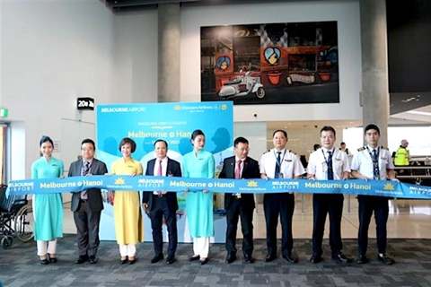 Vietnam Airlines launches Hanoi-Melbourne air route 