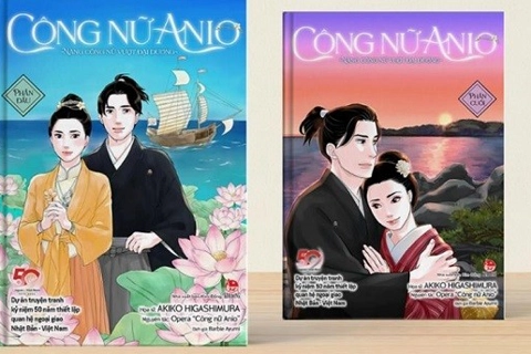 New manga features love between Vietnamese princess and Japanese merchant