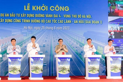 Hanoi breaks ground on Ring Road No.4
