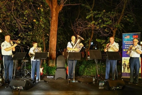 US air force band Pacific Brass wows Hanoi audiences