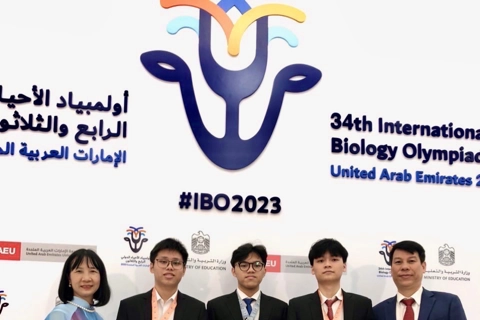 International Biology Olympiad 2023: Two Hanoi students win medals