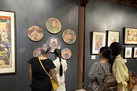 Young artists’ conversation with Hang Trong folk painting