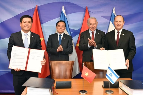 Vietnam becomes first Southeast Asian country to sign FTA with Israel