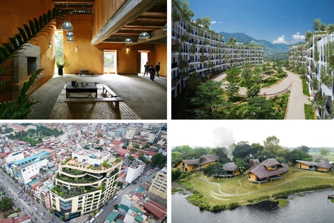 Two Vietnamese building projects listed in international architecture guidebook