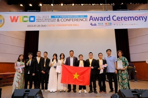 Hanoi students strike gold at 2023 World Invention Creativity Olympic
